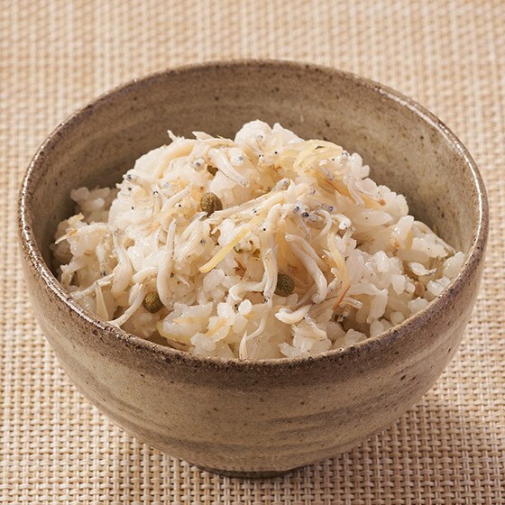 生姜香る 国産しらすと国産実山椒の炊き込みご飯の素 有機野菜 通販 ｏｉｓｉｘ おいしっくす
