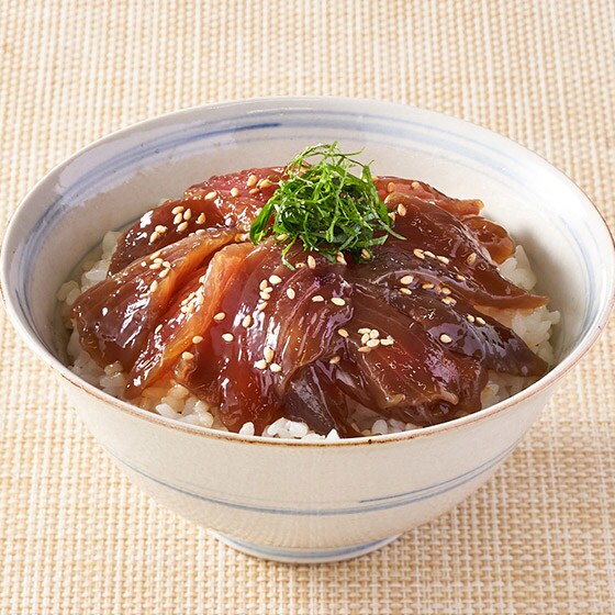 豊洲目利き人厳選 国産本カツオ漬け丼 1人前 有機野菜 通販 ｏｉｓｉｘ おいしっくす