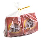 老舗和菓子屋の一粒栗入り栗まん2個入りのパッケージ
