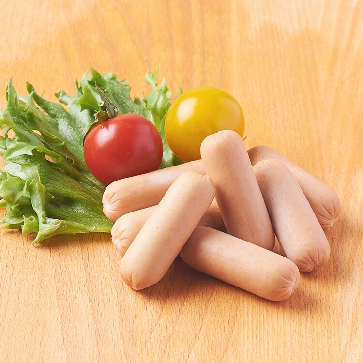 発色剤不使用 国産豚使い切りミニポークウインナー 有機野菜 通販 ｏｉｓｉｘ おいしっくす