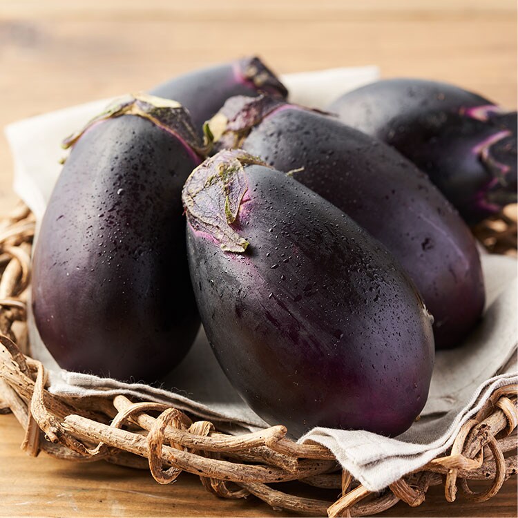 緻密な肉質 炒めておいしい とろとろ炒めなす 熊本県産 木山さん他 有機野菜 通販 ｏｉｓｉｘ おいしっくす