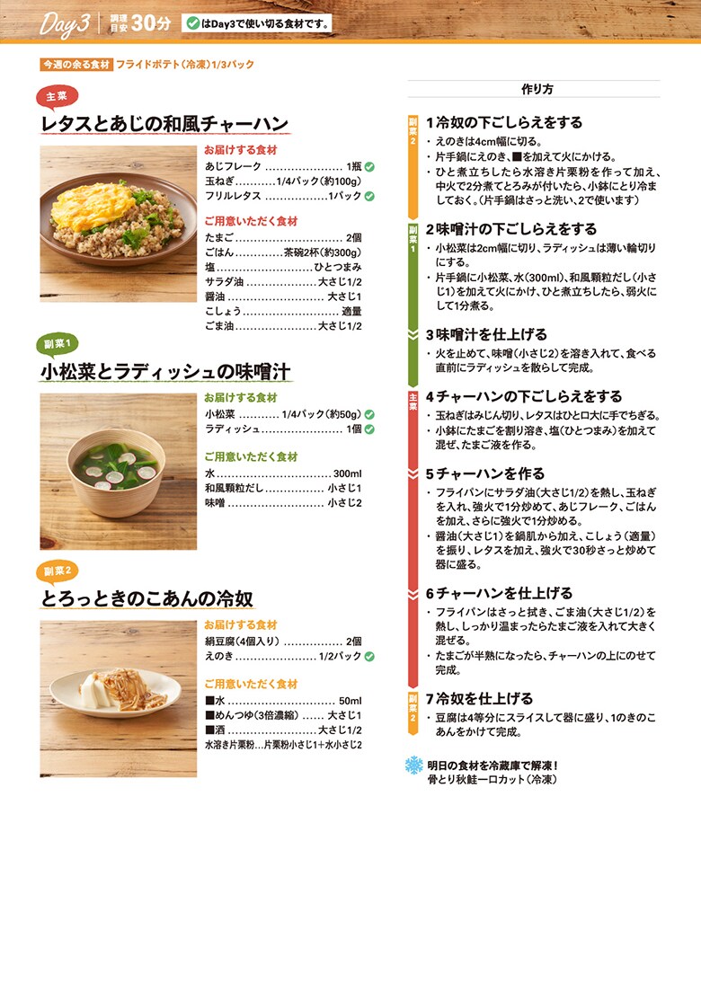 ちゃんとoisixレシピ Oisix オイシックス