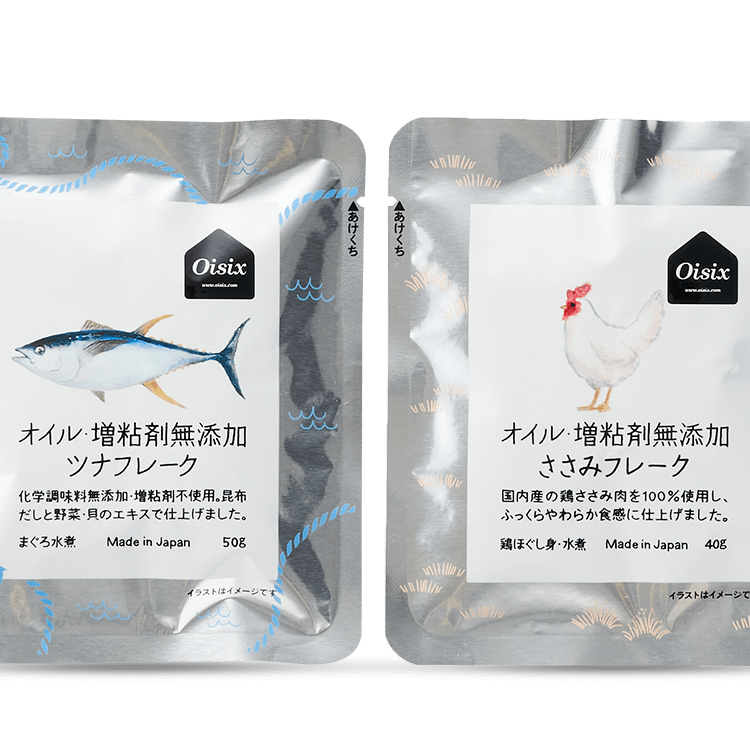 ツナ ささみフレークの中身が取り出しやすくなりました Oisix おいしっくす ツナ ささみフレークの中身が取り出しやすくなりました Oisix おいしっくす