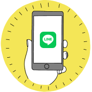 LINE ID認証アイコン