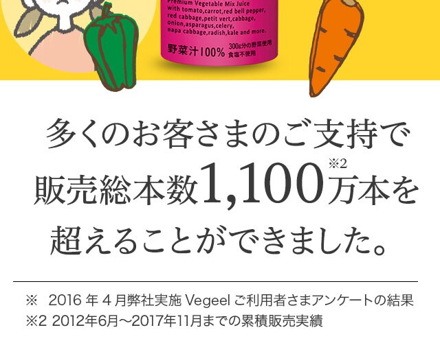 野菜ジュース Vegeel ベジール Oisix おいしっくす の定期お届けサービス おいトク