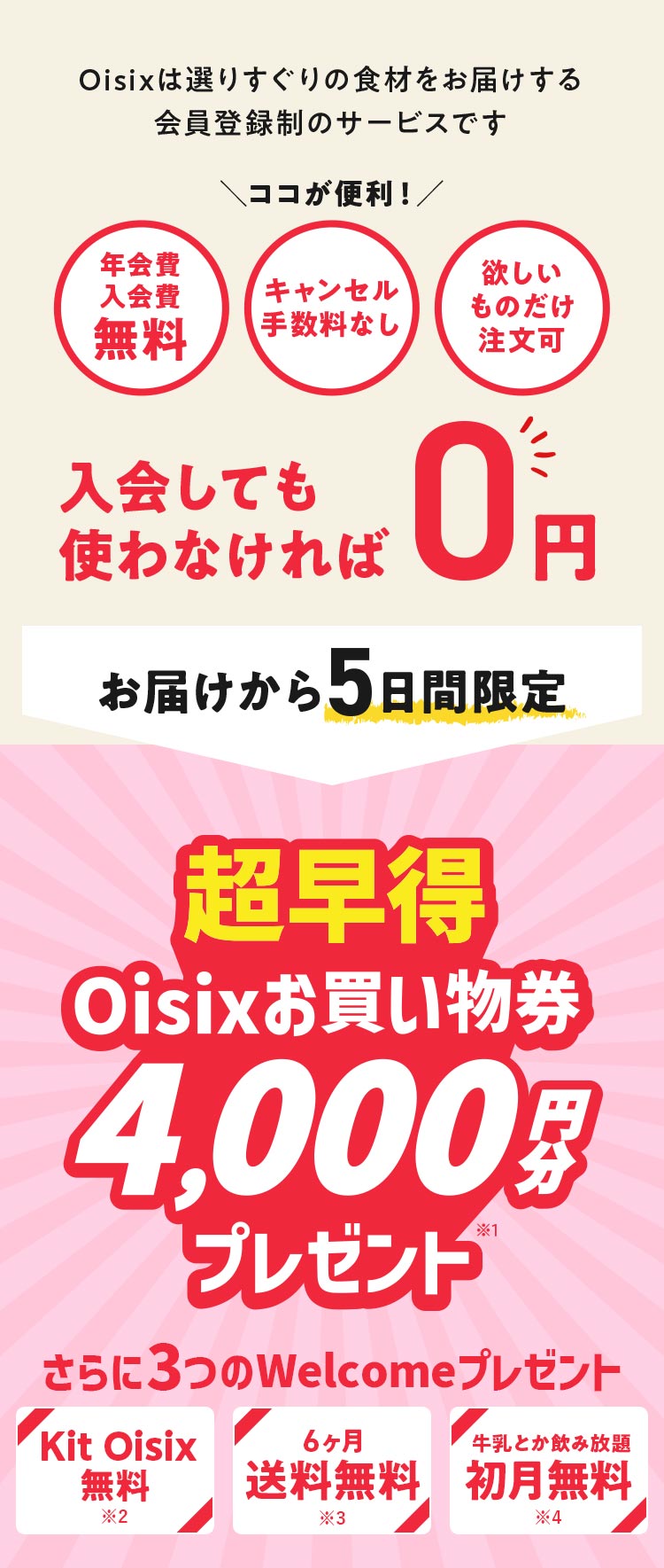 超早得キャンペーン