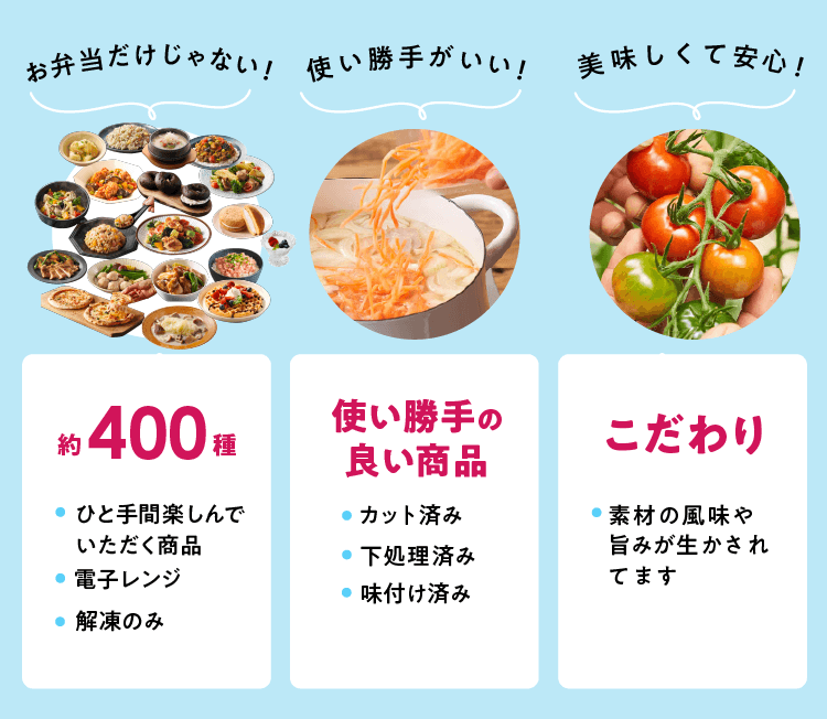 その他のこだわりについて