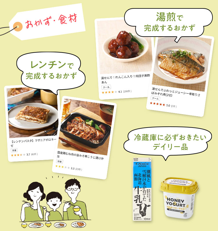 いろいろおかず食材
