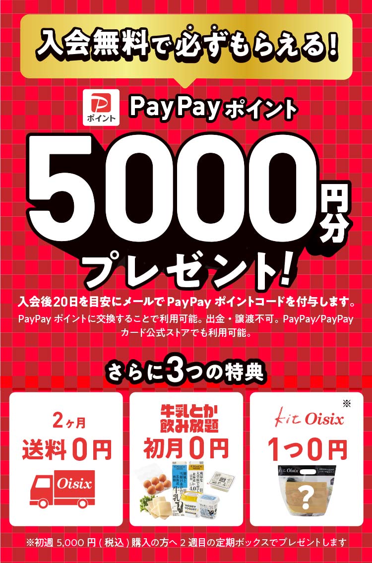 PayPayポイントプレゼント