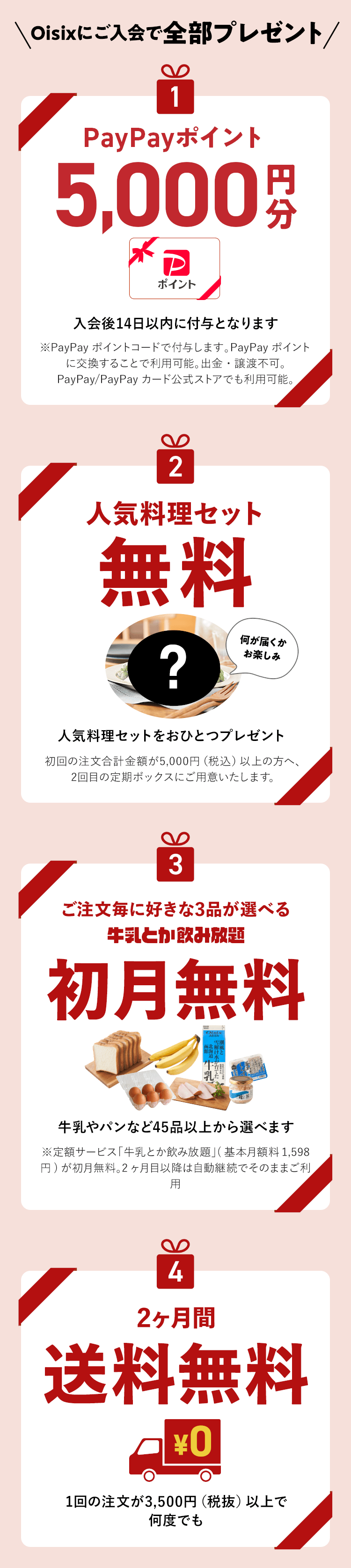 4大特典