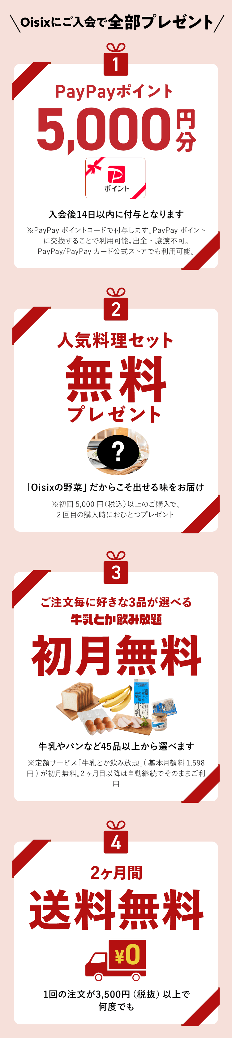 4大特典