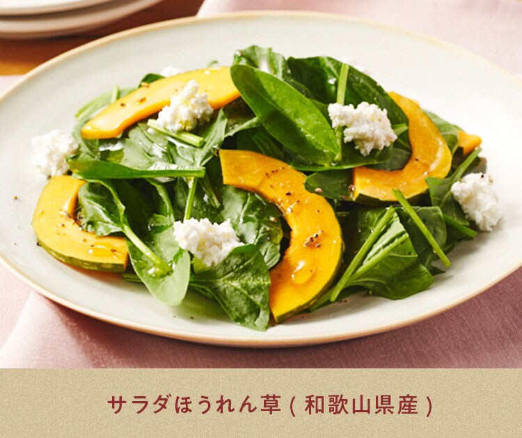 サラダほうれん草