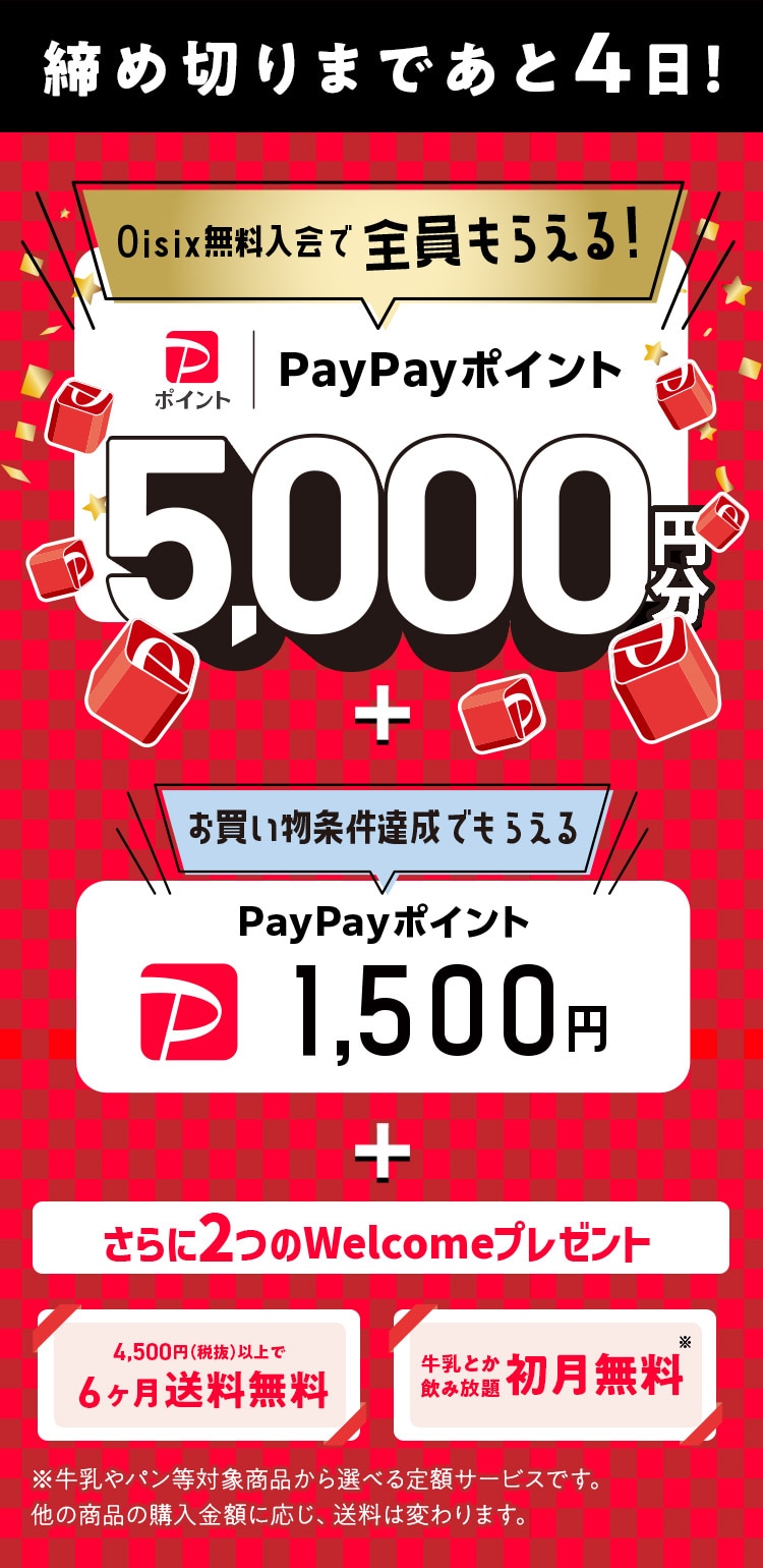 OisixPayPay|CgK炦