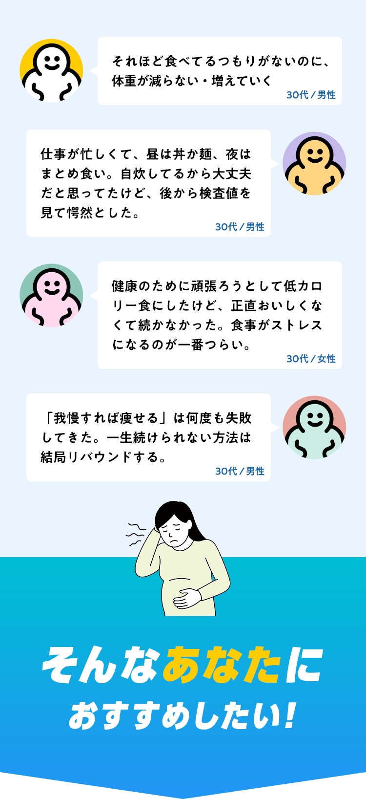 ����قǐH�ׂĂ���肪�Ȃ��̂ɁA�̏d������Ȃ��E�����Ă���